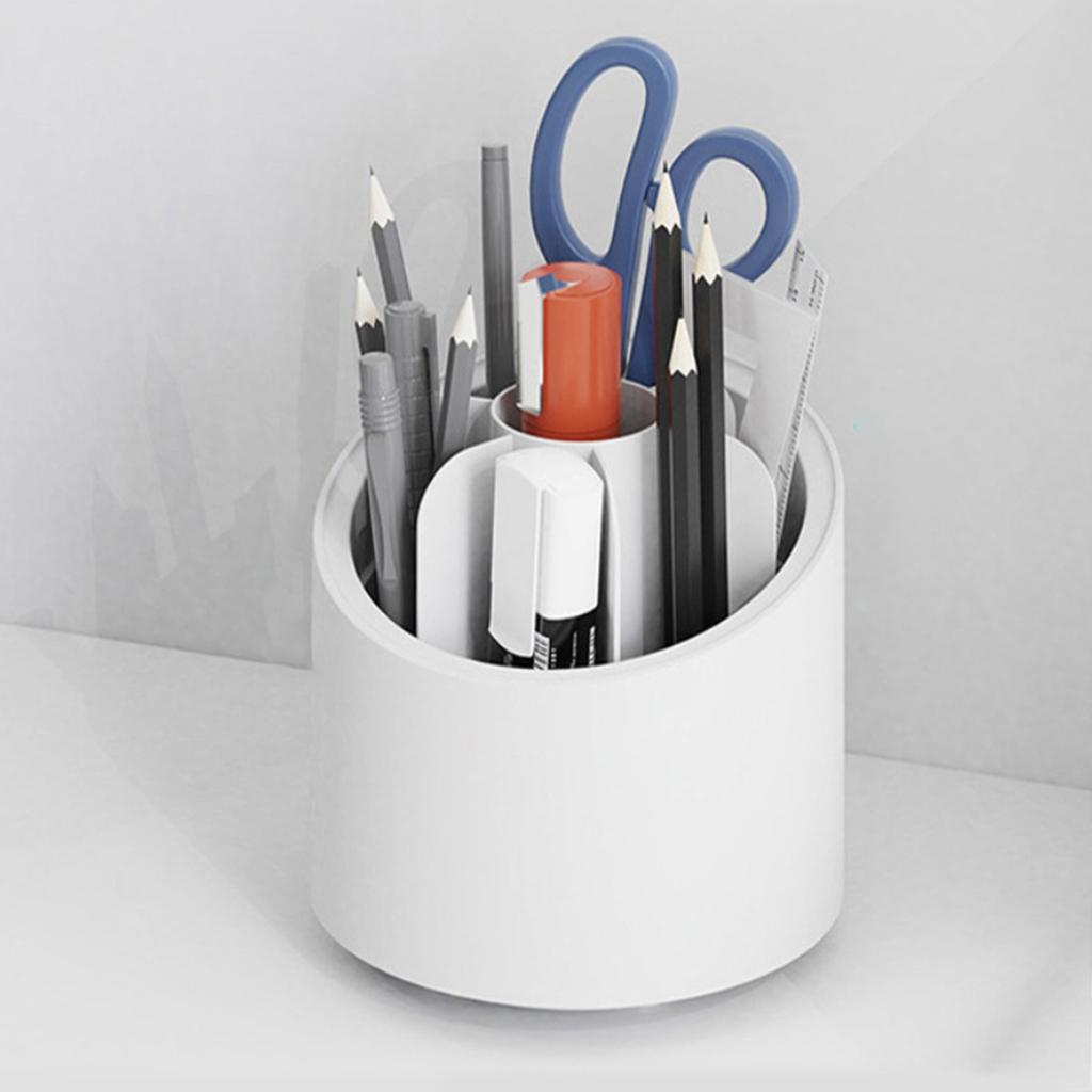 Makeup Brush Holder Organizer With Lid Rotating Dustproof MakeUp Brushes Container With Acrylic Cover Rotating Cosmetics Holder