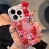 3D бантик Hello Kitty чехол для телефона для iPhone 17 16 Pro Max 17 Air 16e 15 14 13 12 11 Pro Max15 14 Plus X XS Max XR чехол Жесткий