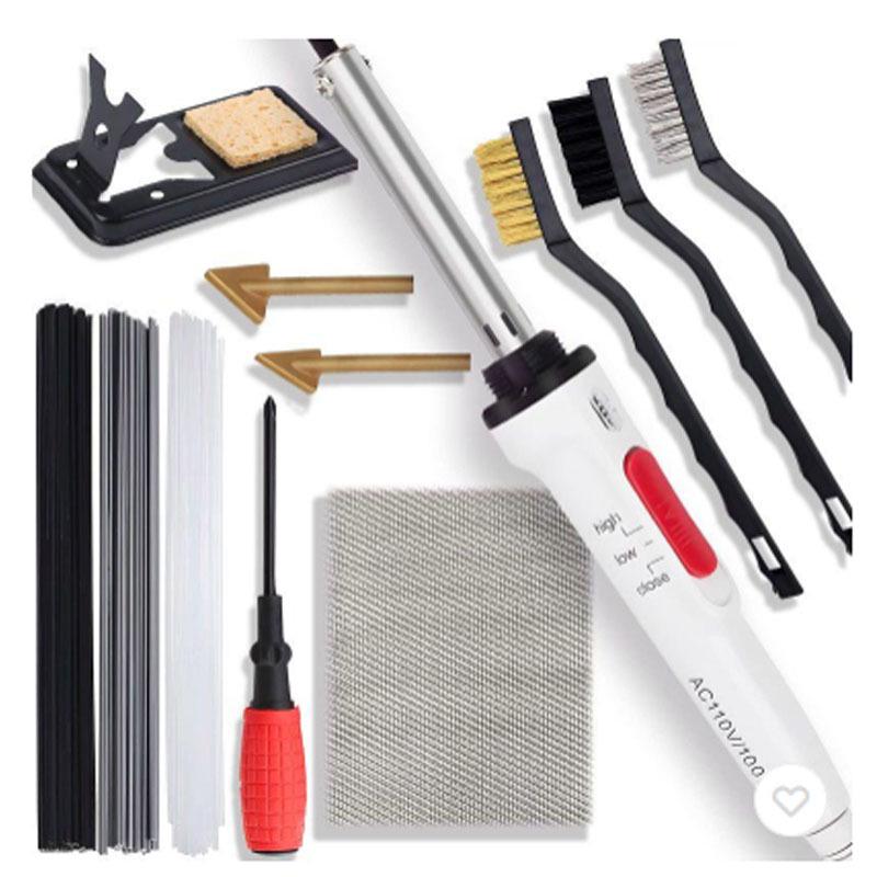 Электрический паяльник для ремонта бампера автомобиля: Набор инструментов для сварки пластиковых трещин и обслуживания автомобиля