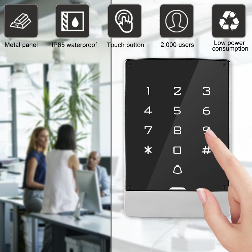 125KHZ RFID Access Controller IP65 Waterproof Wiegand26 Keypad Password Door Opener