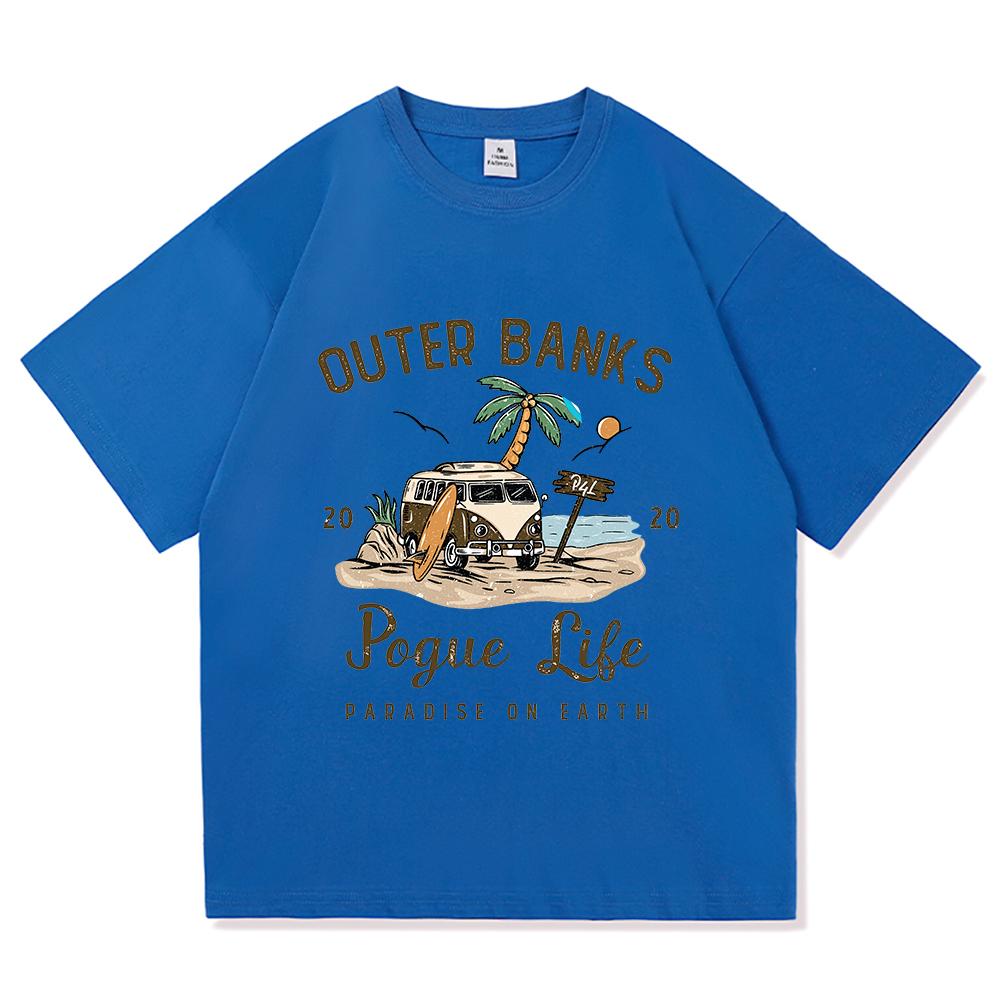 Летняя мода ретро JJ Maybank футболка мужская эстетическая Pogue Life футболка унисекс высокое качество хип-хоп винтажные хлопковые футболки рубашки