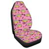 Halloween Holiday Decoration Car Seat Cover Dust-Proof And Dirt-Resistant Black Cat Pumpkin Pattern Car Seat Cover