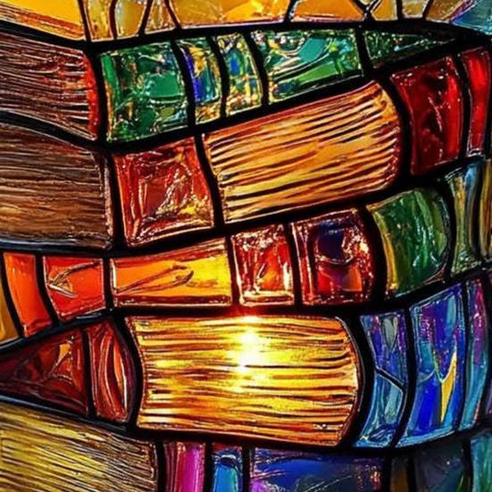 Painted Book Mug with Spoon Creative 3D Stack Book Coffee Cup Retro Novel Style Cup Collection Gifts for Literature Lovers