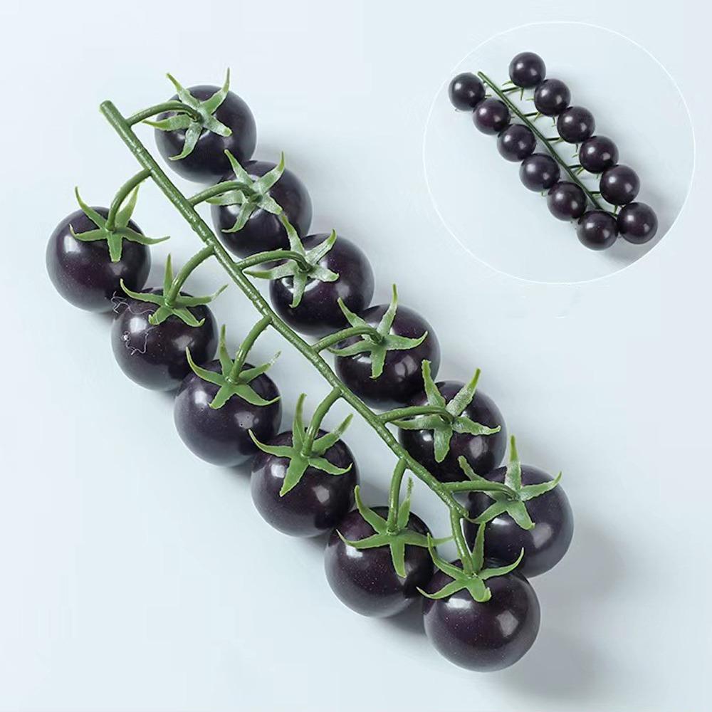 Hanging Simulation Tomatoes Model Lifelike Tomatoes Ornament Fake Fruit Props Hotel Decor