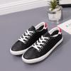 2025 Spring Autumn Womens Soft Leather Sneakers Non-Slip Breathable Lace-Up Casual Shoes Comfortable Walking Shoes for Teen