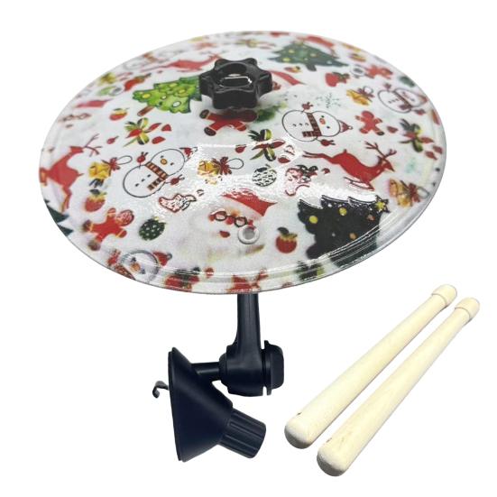 1/2 шт. Мини Автомобильная Тарелка Вентиляционное Отверстие Автомобильная Приборная Панель Символ Барабан Тарелка Крэш с Барабанными Палочками Музыкальный Инструмент Подарок для Любителей Музыки Барабанщиков