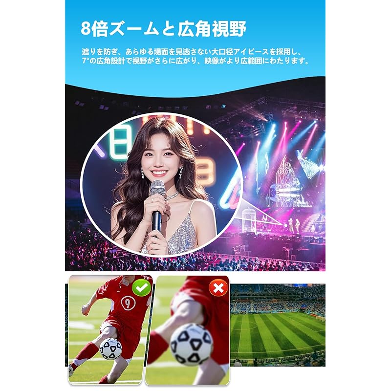 Бинокли оперные бинокли Театральный просмотр Сверхлегкий и компактный Большое увеличение и широкое поле зрения Складные и удобные в ношении