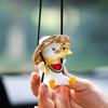 Swing Duck Car Hanging Ornament Car Charms Car Mirror Duck Charms Car Super Cute Interior Decoration