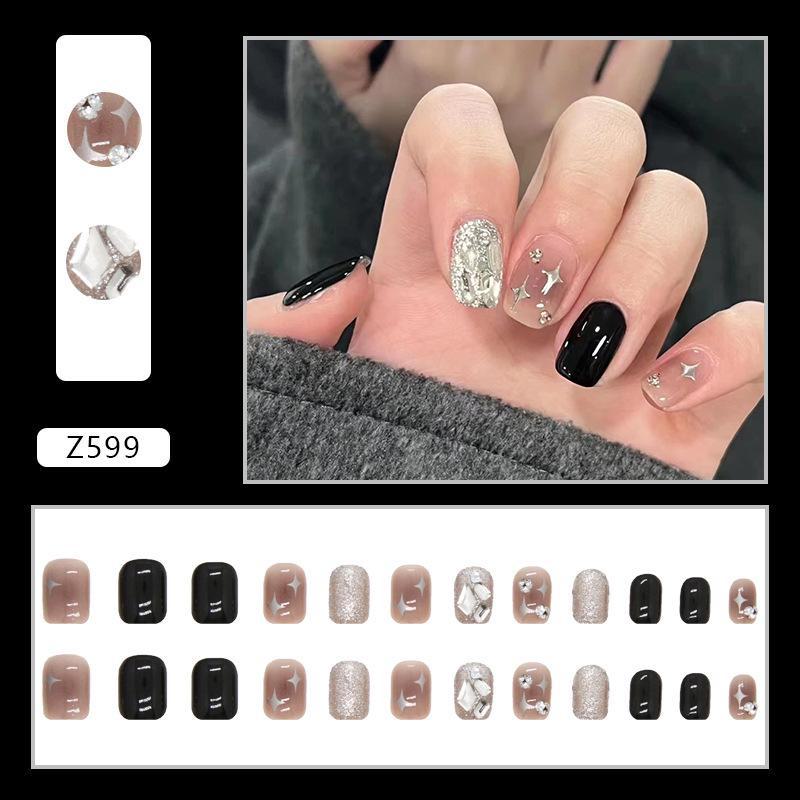 Съемные наклейки для ногтей Sweet Cool Dark Style