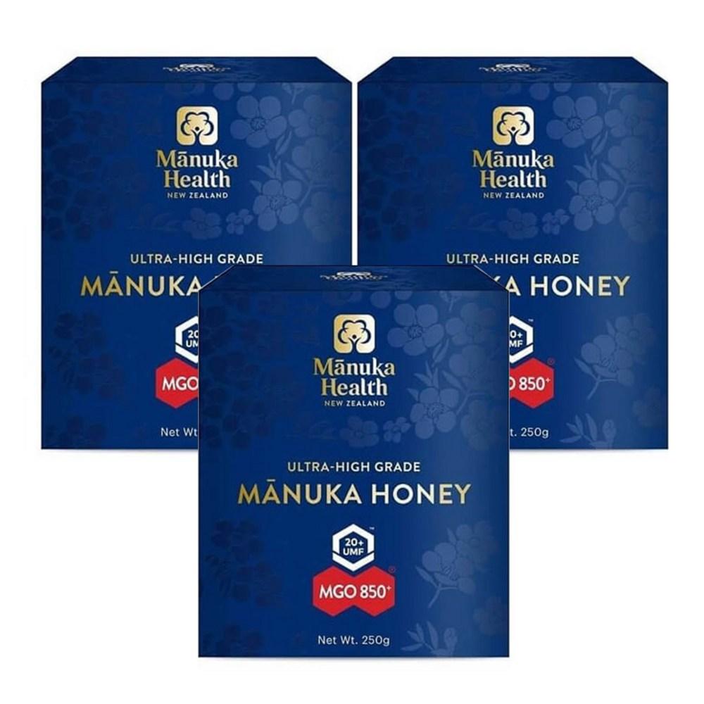 Manuka Health Мед Манука MGO850+ 250 г 3 шт.