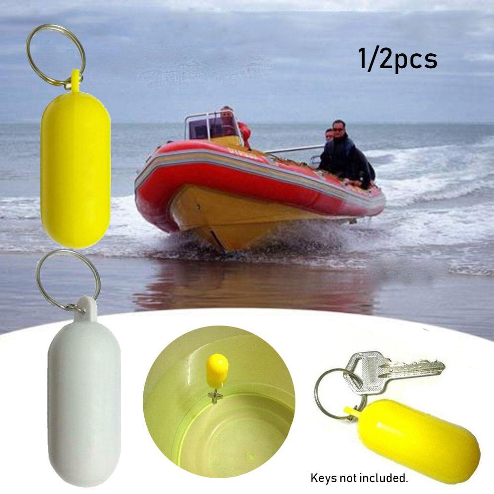 Rowing Boats Tool Kayak Keyring Fender Buoyant Holder Float Canal Keychain Floating Key Ring