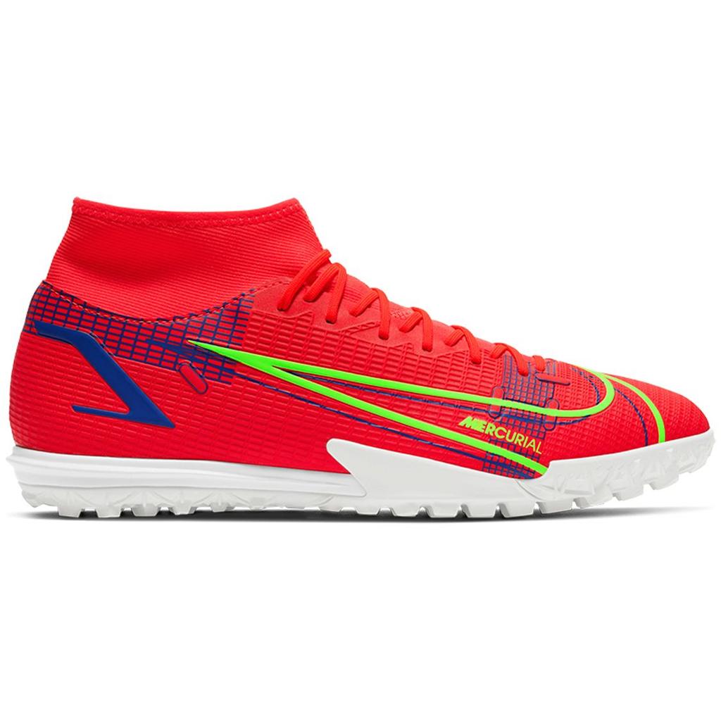 Nike Mercurial Superfly 8 Academy Comfortable Turf Soccer Shoes Men Soccer Shoes Red CV0953-600
