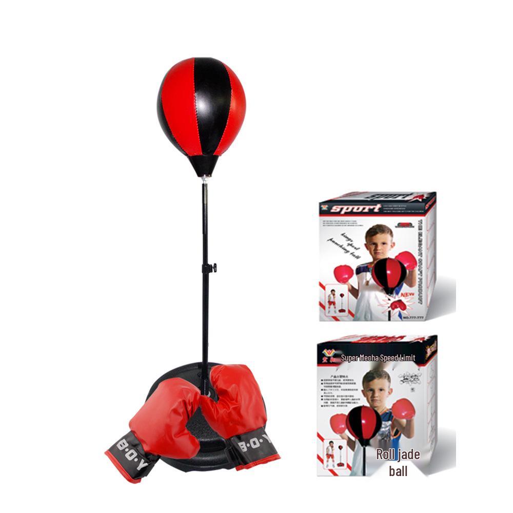 Inflatable Kids' Standing Punching Bag Set for Ages 5-10