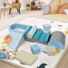 Building Blocks for Romping & Climbing. Building Blocks for Children. Stairs, Slide And Ball Pit for Pre-School Children And Babies, Soft Building