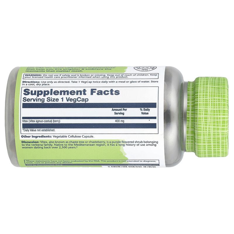 True Herbs, Vitex, 400 mg, 100 VegCaps