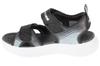 Skechers Microspec-Splash, для мальчика черные сандалии