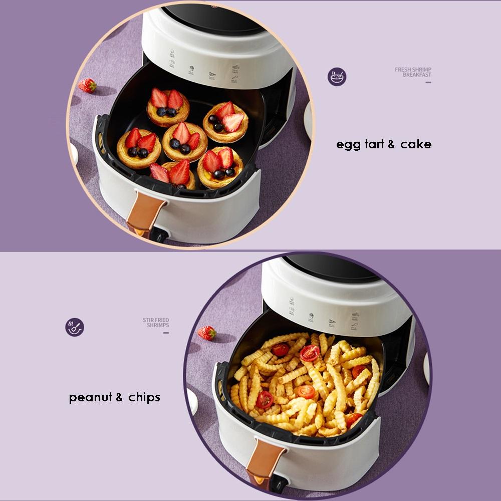 Smart Air Fryer, бытовая электрическая фритюрница, многофункциональная автоматическая плита, 8 л