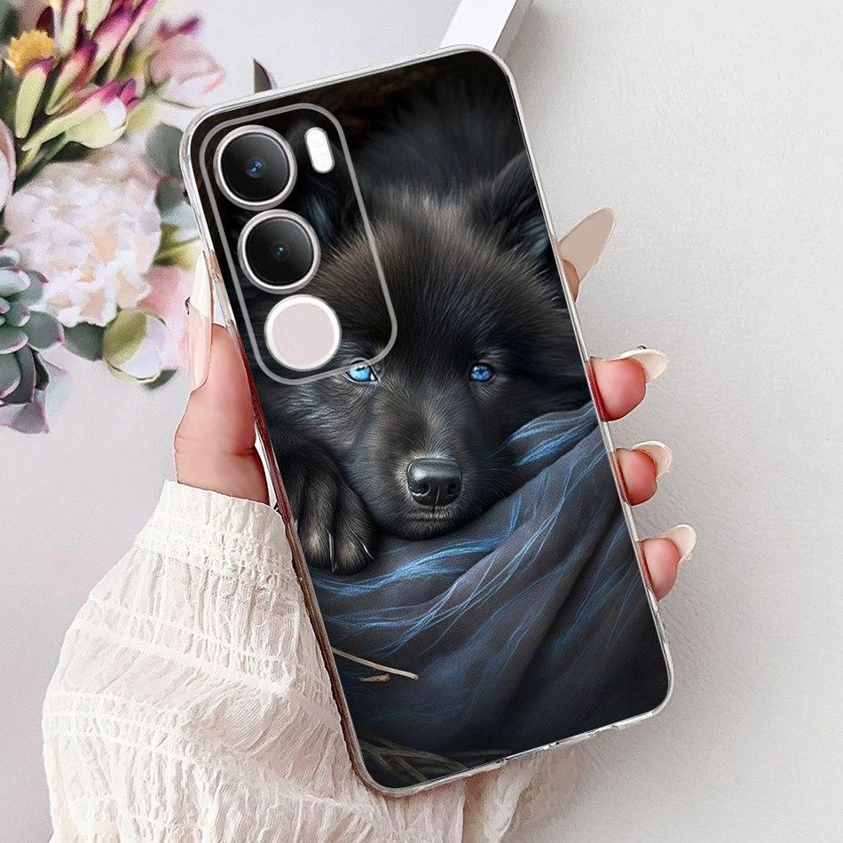 Для Vivo Y19S V2419 Чехол для телефона с рисунком «Крутой Дракон и Тигр» Для Vivo Y19s Y 19S 4G Мягкие силиконовые TPU Чехлы