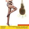 Extra Large Anti-Snag Nude Pineapple Stockings for Spring/Summer