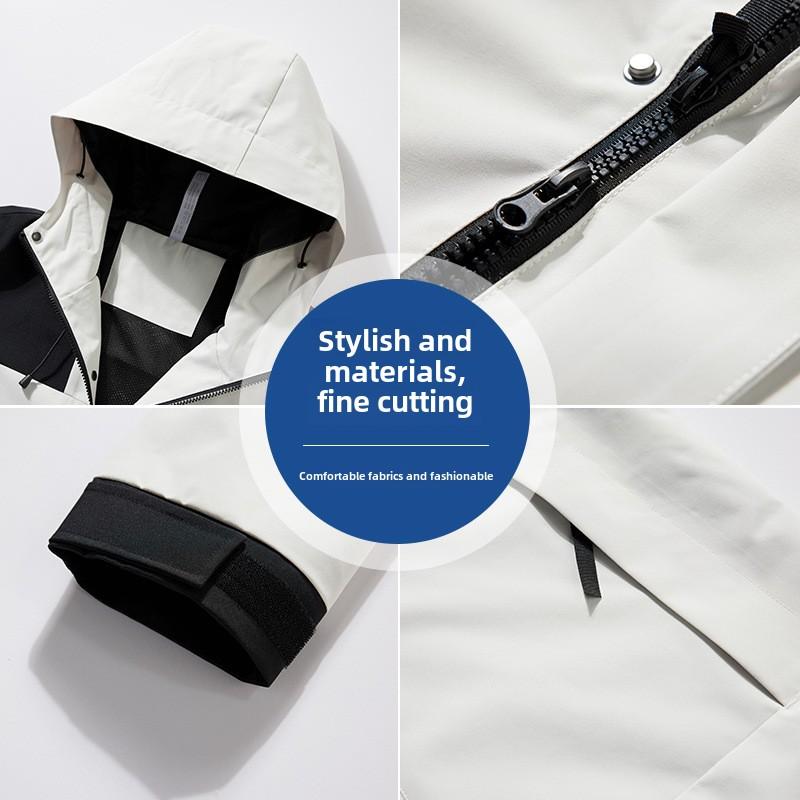 Однослойная штурмовая куртка для активного отдыха, трехслойная, серия Mountain, цветная одежда, весенне-осенняя ветрозащитная куртка Soft Shell для мужчин и женщин