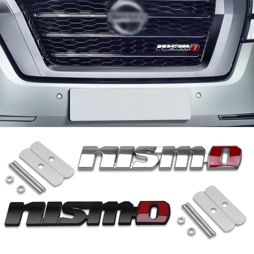 Wskpa9 Наклейка-значок на переднюю решетку автомобиля с логотипом Nismo, декоративная наклейка на кузов и багажник, аксессуары для Nissan X-Trail Almera Note Leaf Qashqai J11 V36
