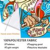 Ren & Stimpy Show Characters Pattern Home Decor Tapestry, Wall Hanging, Decorative RV Wall Cloth.ZGT0914079