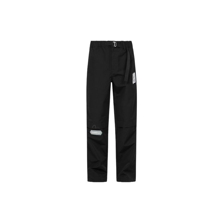 Evisu Kuro Ss24 Водный Ощущение Полная Карта Узор Обычная Посадка Сшитые Повседневные Длинные Брюки Мужские брюки 2ESGNM4PP5253XXSN