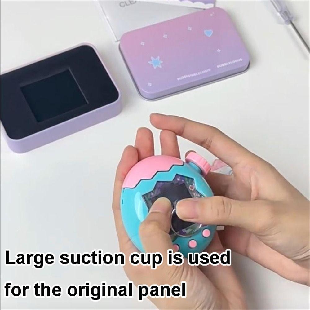 Clear Panel Protective Cover Color Screen Front Cover Faceplate for Tamagotchi Paradise