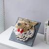 Non-Toxic 3D Animal Building Blocks Elephant Tiger Chinese Dragon Diy Murals Decoration Ornaments Bricks Tiger Puzzle Toys Base Kids Adult