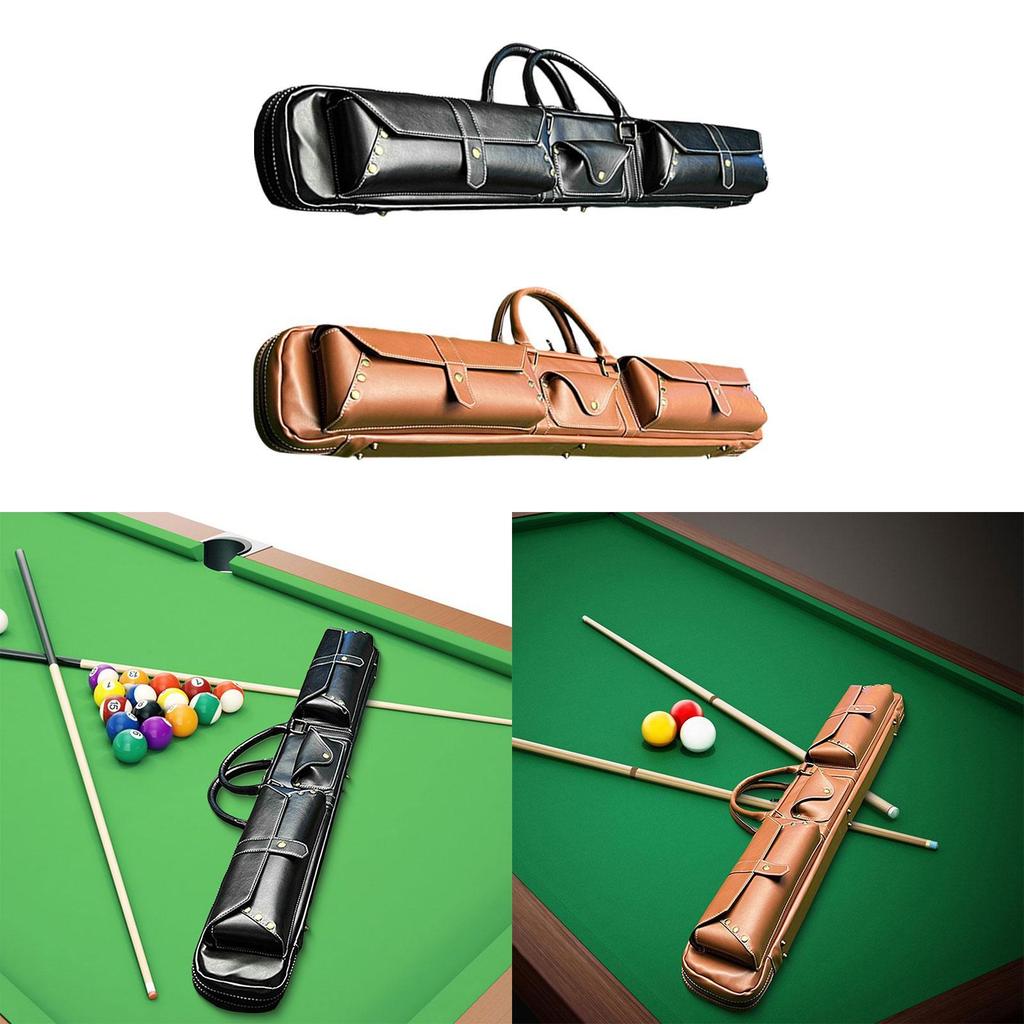 Billiards Pool Cue Case Snooker Cue Storage Pouch Billiards Accessories