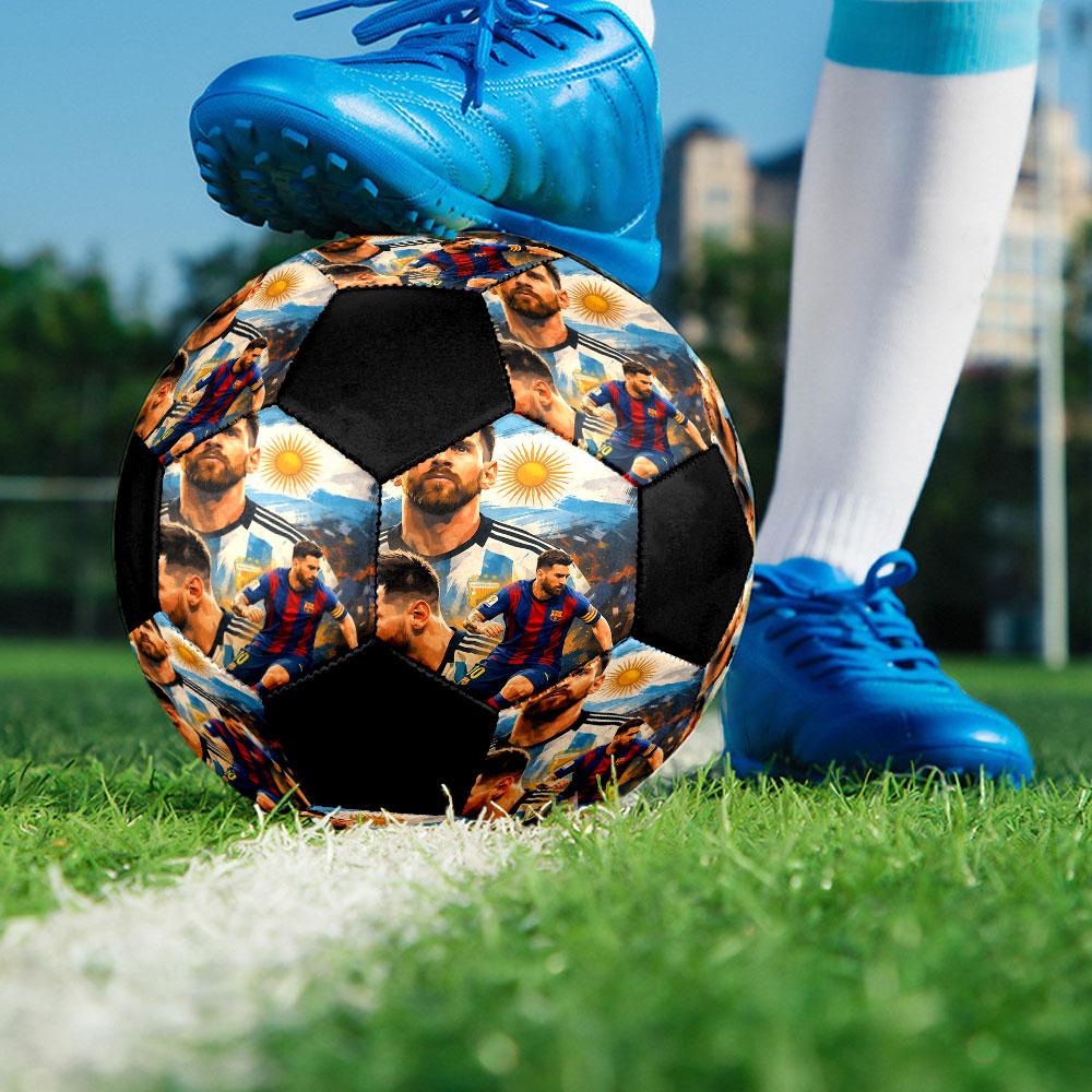 1pc Argentina National Football Team Soccer Ball Size 5 Indoor Soccer Ball Fashion Colorful Backyard Game - Great For Sports Fans Gift HE3