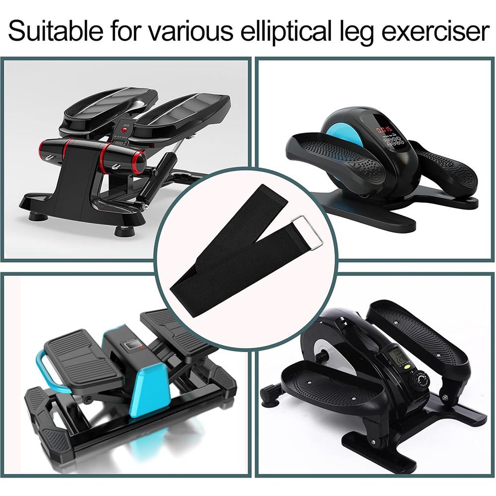 6 шт. регулируемые педальные ремни для тренажера для тренировки ног, фитнес-ремень