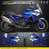 PowerZone Motorcycle Graphics Backgrounds Decals for Stickers Kit For KTM ADVENTURE SUPERMOTO 2021 2022 2023 ADV1290 R S ADV-R