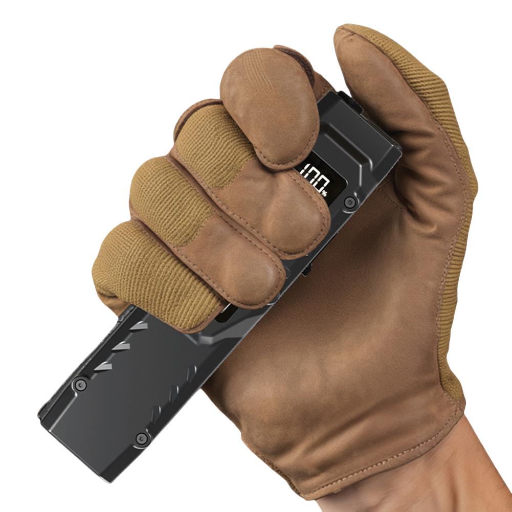 LED Ultra Slim Flashlight with Pen Clip Mini Camping Light IPX44 Waterproof Portable Pocket Flashlight 1200LM for Outdoor Hiking