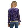 Long Sleeve Sequins Fashion Trend Baseball Jacket Cardigan Women's Jacket