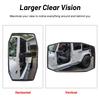 2 шт. стеклянные боковые зеркала для автомобиля, подходят для Jeep Wrangler JK 2006-2017, боковое зеркало, классические зеркала, двери, боковое зеркало заднего вида