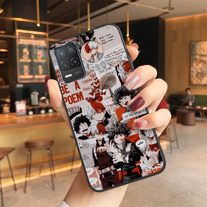 Tamaki My Hero Academia Phone Case for OPPO Realme GT 2 Pro X2 Pro XT C25S 8 7 6 Pro 6i GT Master C3 C21 C21Y C11 X3 SuperZoom