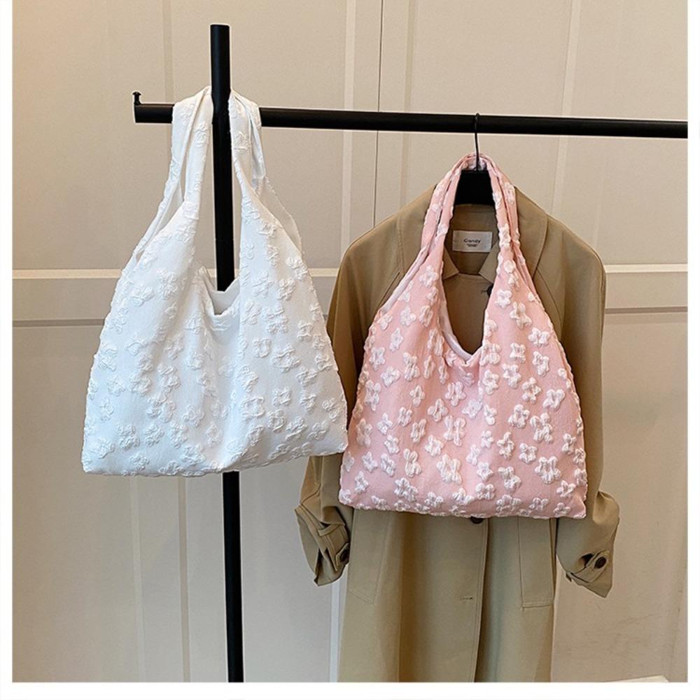 Fashion Women's Hand Bag Large Capacity Flower Pattern Shoulder Bag Trendy Tote Bag for Women