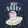 Peppa Pig Unisex Adult Best Daddy Pig In The Universe Sweatshirt