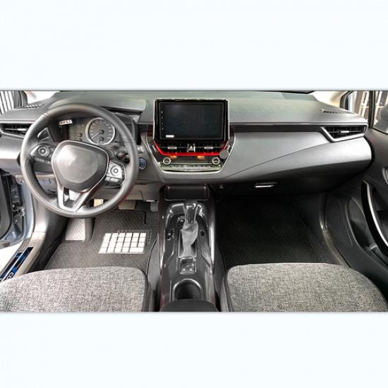 For Toyota Corolla Cross Dashboard center Air Vent Trim Bright red 1pcs