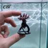 Hard Coral Fragment Stand 5Pcs Frag Stands, Aquarium Plugs Sandbed Adjustable Clamping Base Rack Holder Mounts, Accessories for SPS LPS Zoanthid