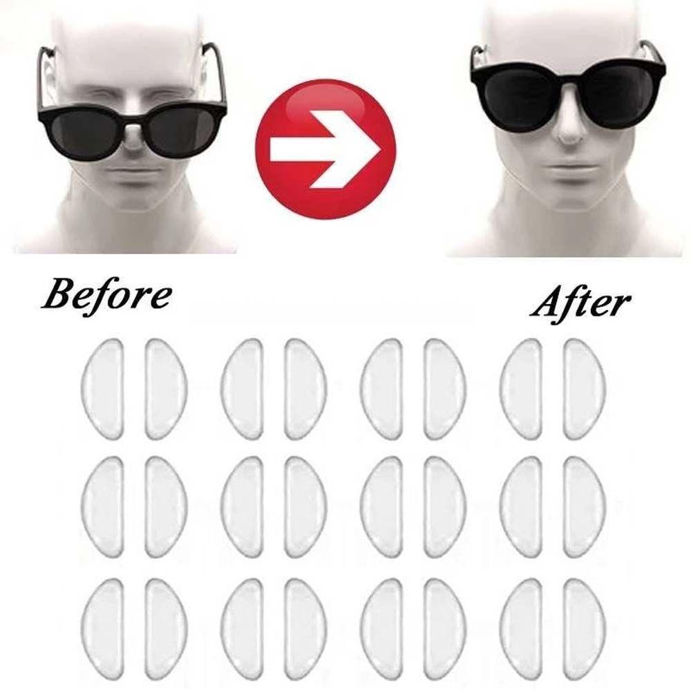 Silicone Children Transparent Korean Nose Pad Glasses Nose Stick Glasses Support Eyeglasses Pads
