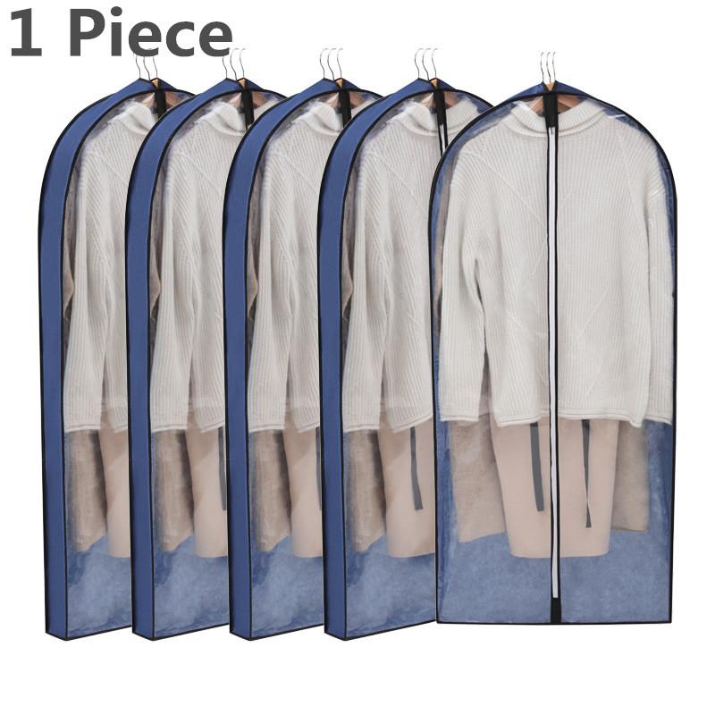 Нетканый материал для одежды, пылевой мешок для домашнего костюма, пальто, пуховика, подвесной мешок для хранения, бытовая прозрачная одежда, пылевой чехол