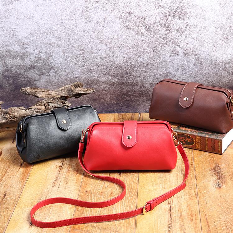 Light Retro Single Shoulder Handbag Tote Bag Mini Bag Lipstick Bag