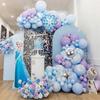 107-Piece Frozen Character Birthday Decorations, Character Balloons, HAPPY BIRTHDAY Banner, Cake Topper, Stickers, Kids Birthday Celebration
