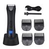 Electric Private Trimmer Digital Display Hair Cutting Shaving Knife Male and Female Body Hair Pubic Hair Leg Hair Scissors