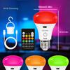 E27 Беспроводная RGB/CW Лампа с бесступенчатой регулировкой яркости, перезаряжаемая через USB, с пультом дистанционного управления, работающая от батареи, диммируемая/таймер