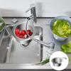 Swan Shape Stainless Steel Swan Sink Strainer Basket Kitchen Sink Garbage Filter Swan Dry And Wet Separation Hook Drain Rack