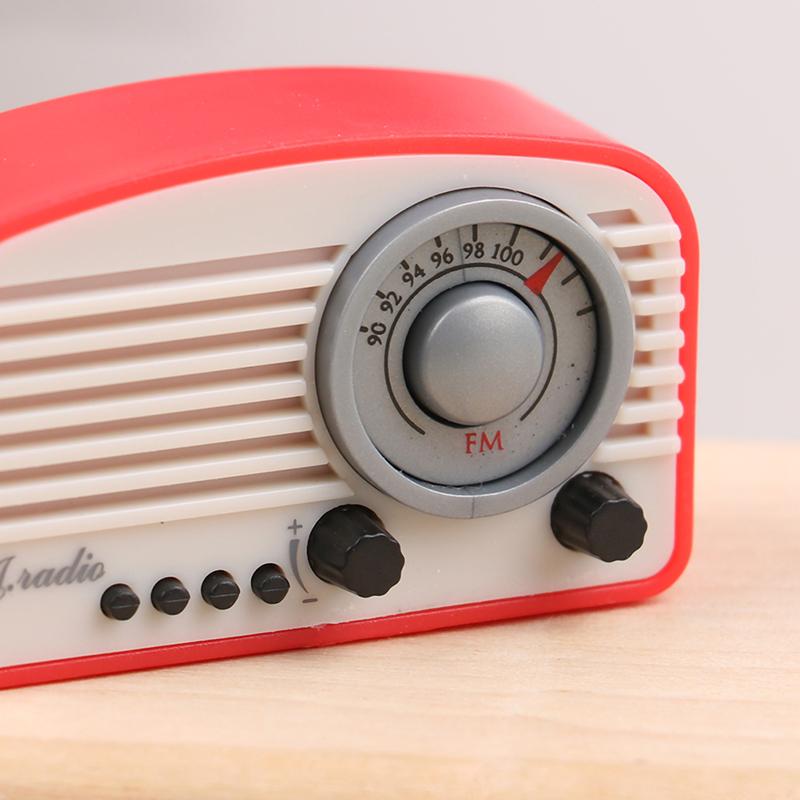 1шт 1:12 кукольных домиков миниатюрная имитация мини-радио модель аксессуары для самостоятельного изготовления игрушки