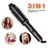 LCD Display Thermal Brush Ceramic Volumizing Brush  Straight and Curly Hair